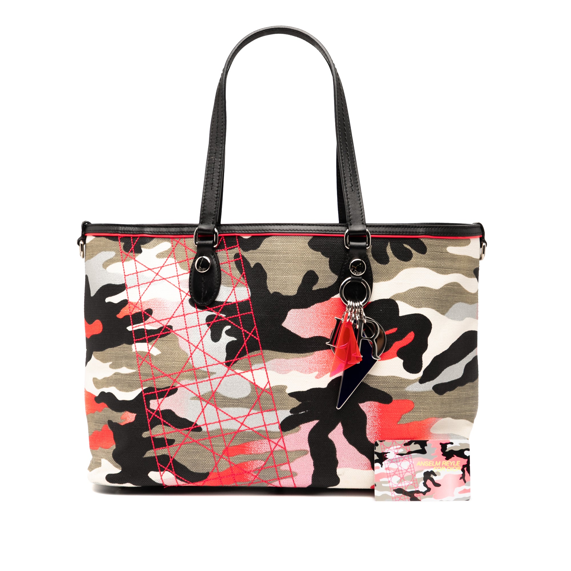 Anselm Reyle Medium Canvas Camouflage Tote