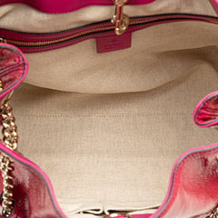 Medium Patent Soho Chain Tote