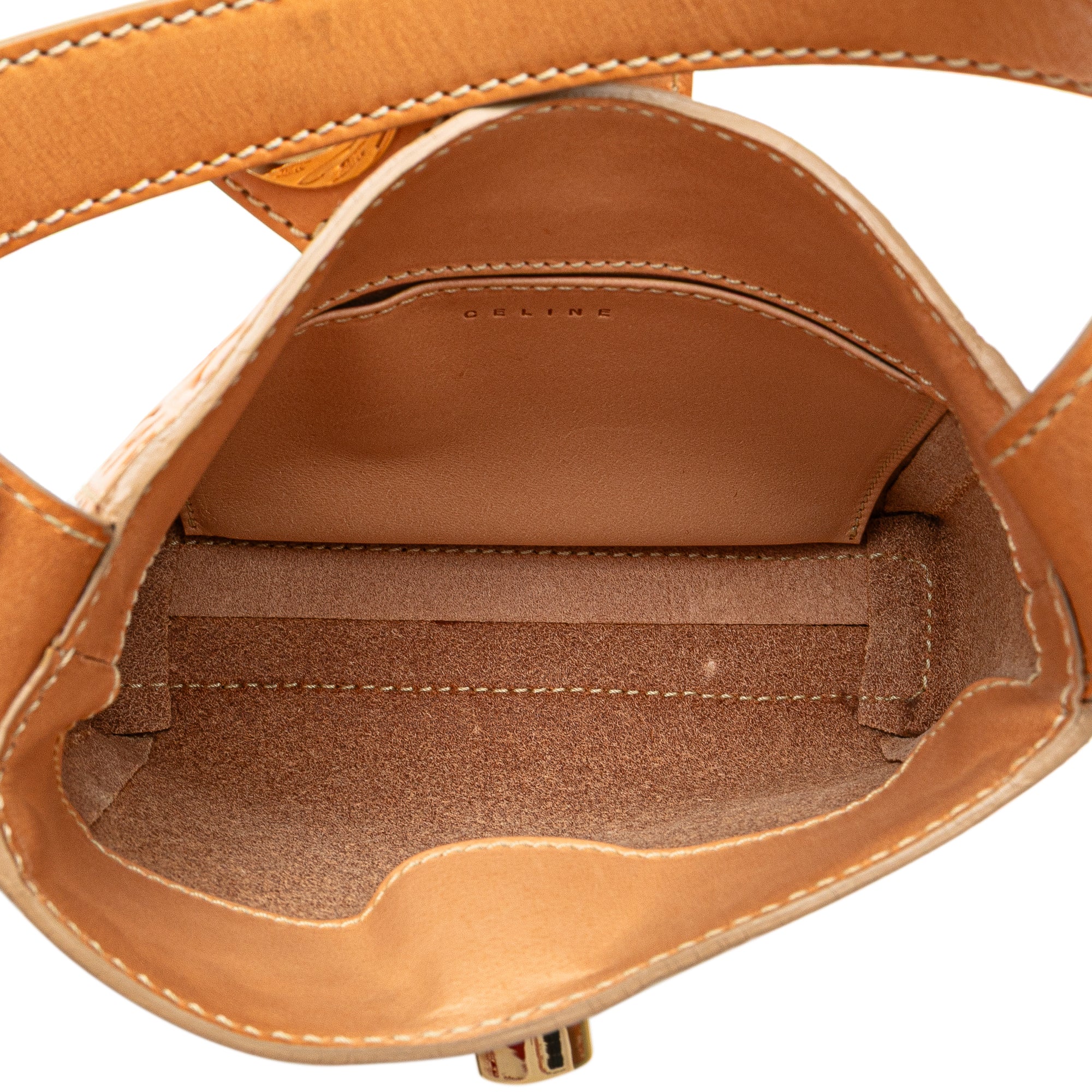 C Macadam Leather Handbag