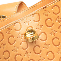 C Macadam Leather Handbag
