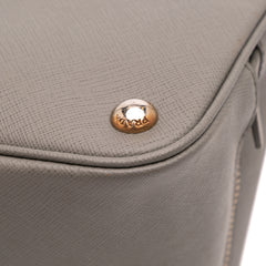 Medium Bicolor Saffiano Lux Promenade Satchel