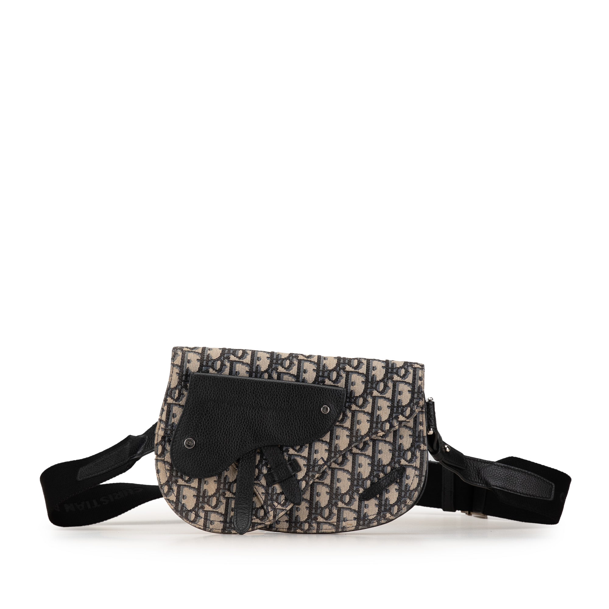 Oblique Saddle Messenger Pouch