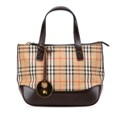Haymarket Check Canvas Tote