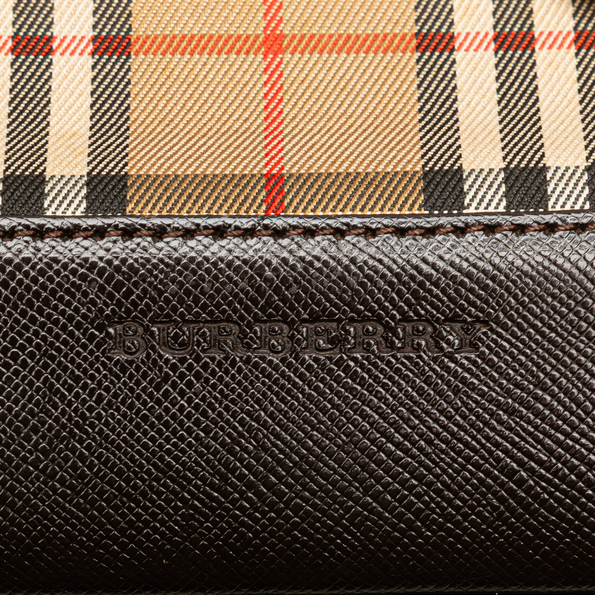 Haymarket Check Canvas Tote