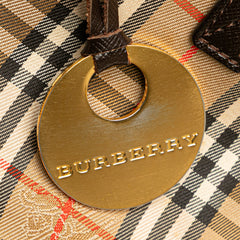 Haymarket Check Canvas Tote