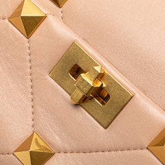 Large Nappa Roman Stud Satchel