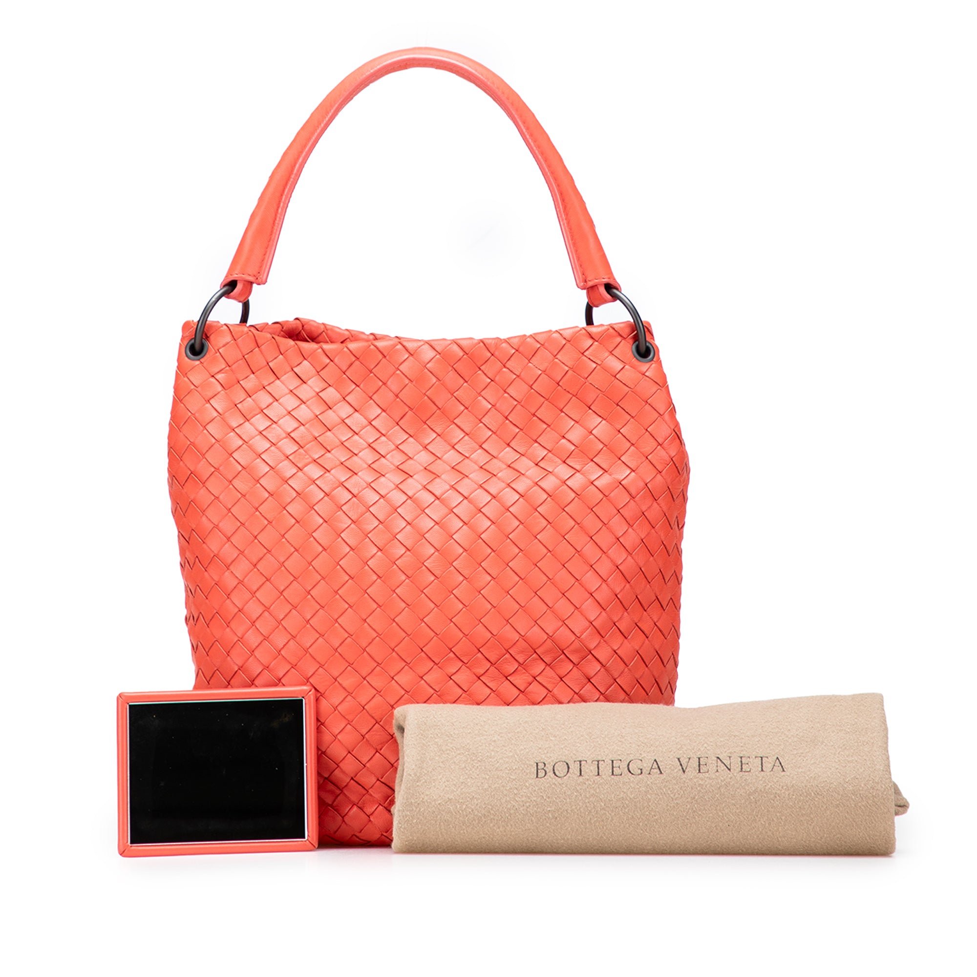 Nappa Intrecciato Bucket Bag