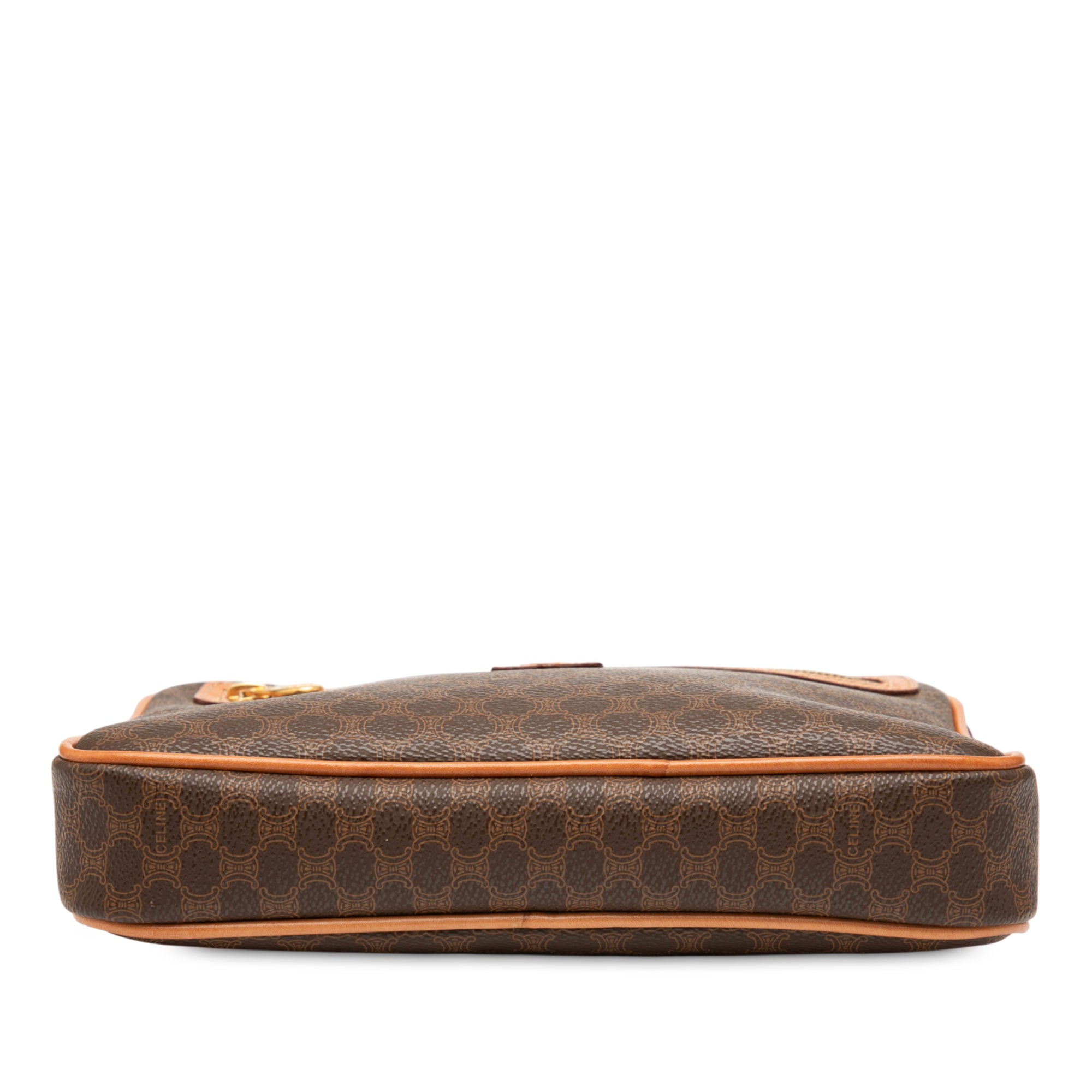 Macadam Coated Canvas Clutch