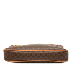 Macadam Coated Canvas Clutch