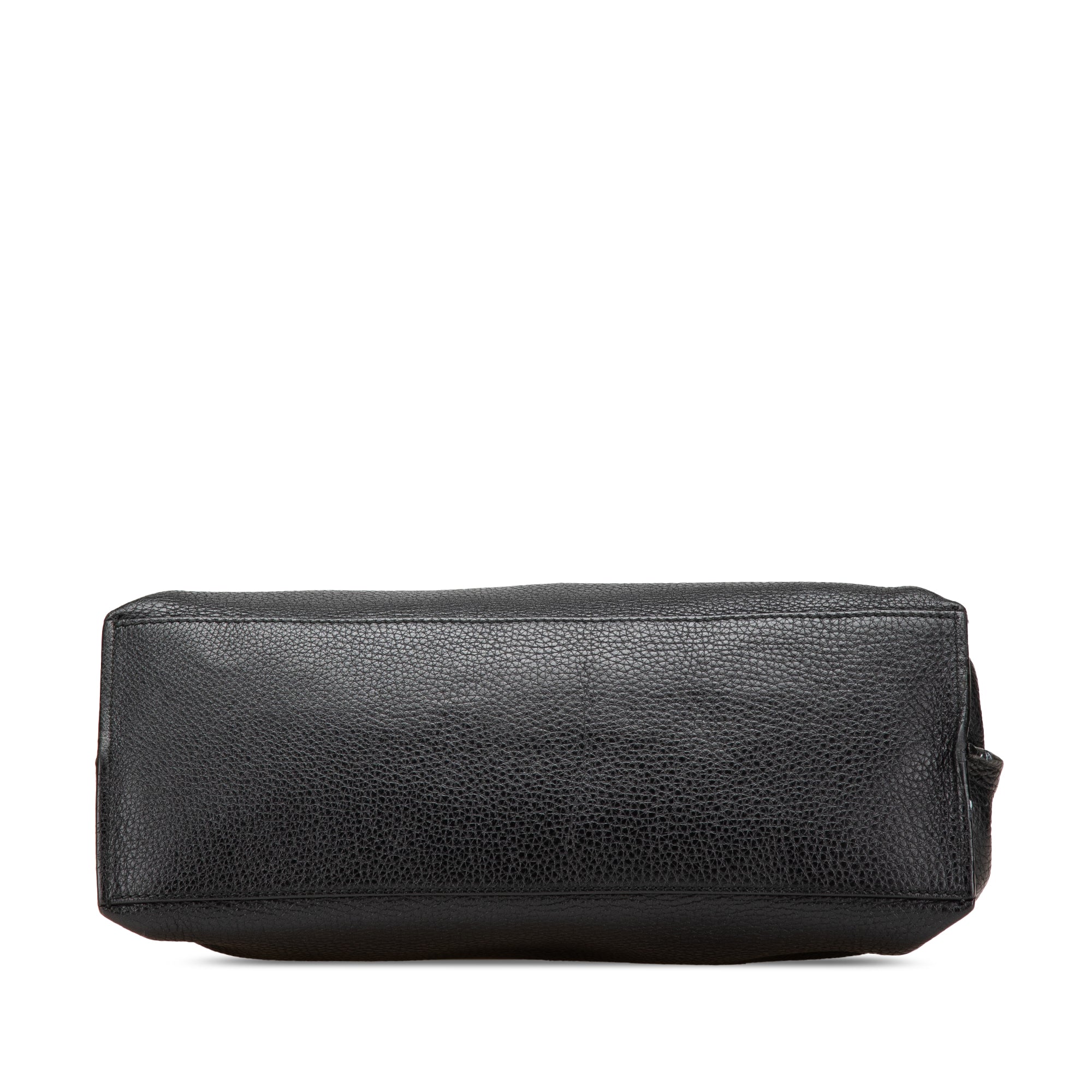 Medium Leather Bamboo Daily Satchel
