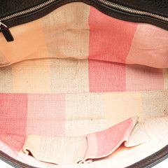 Medium Leather Bamboo Daily Satchel
