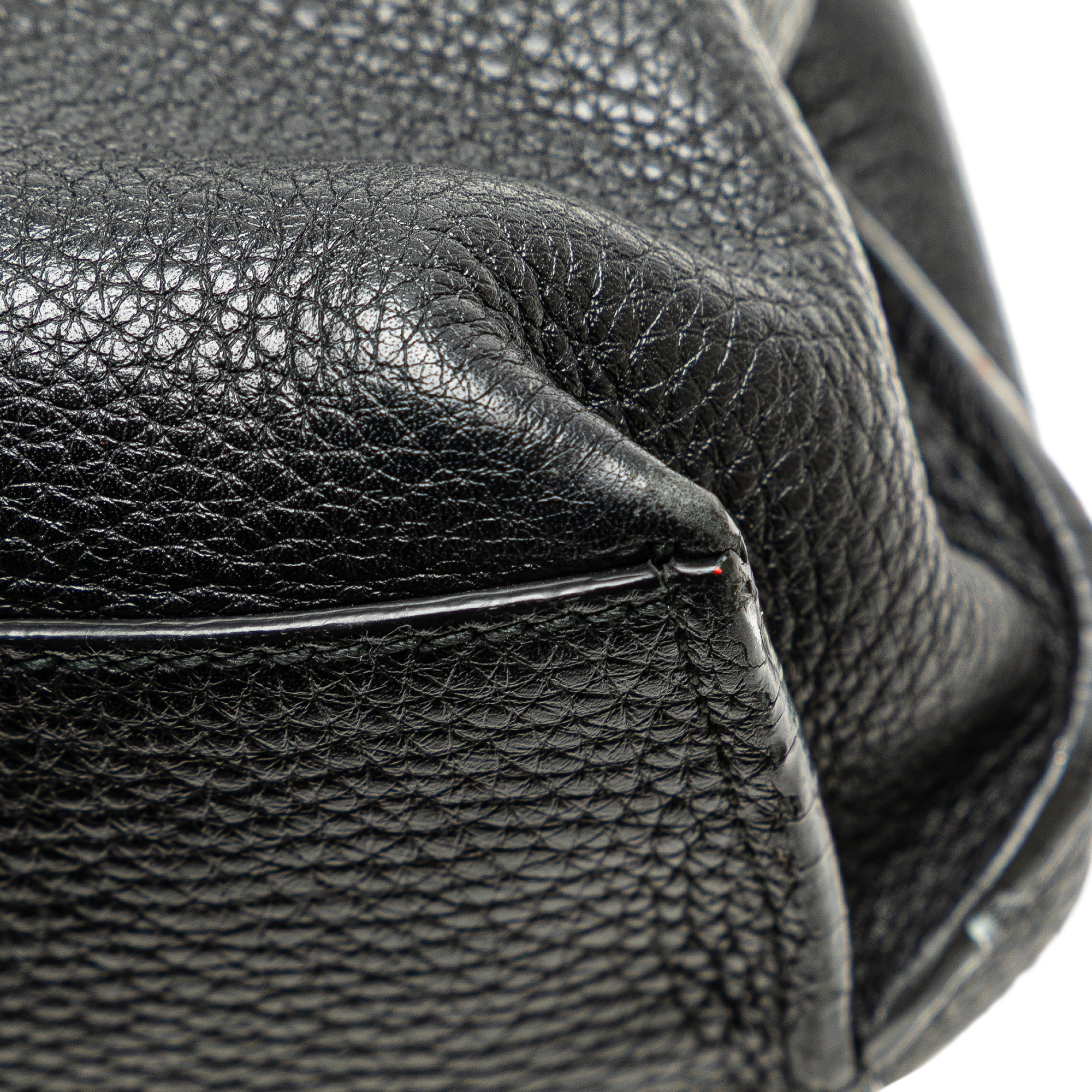 Medium Leather Bamboo Daily Satchel