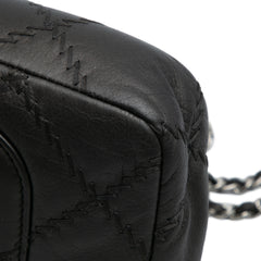 CC Quilted Calfskin Ultimate Stitch Flap