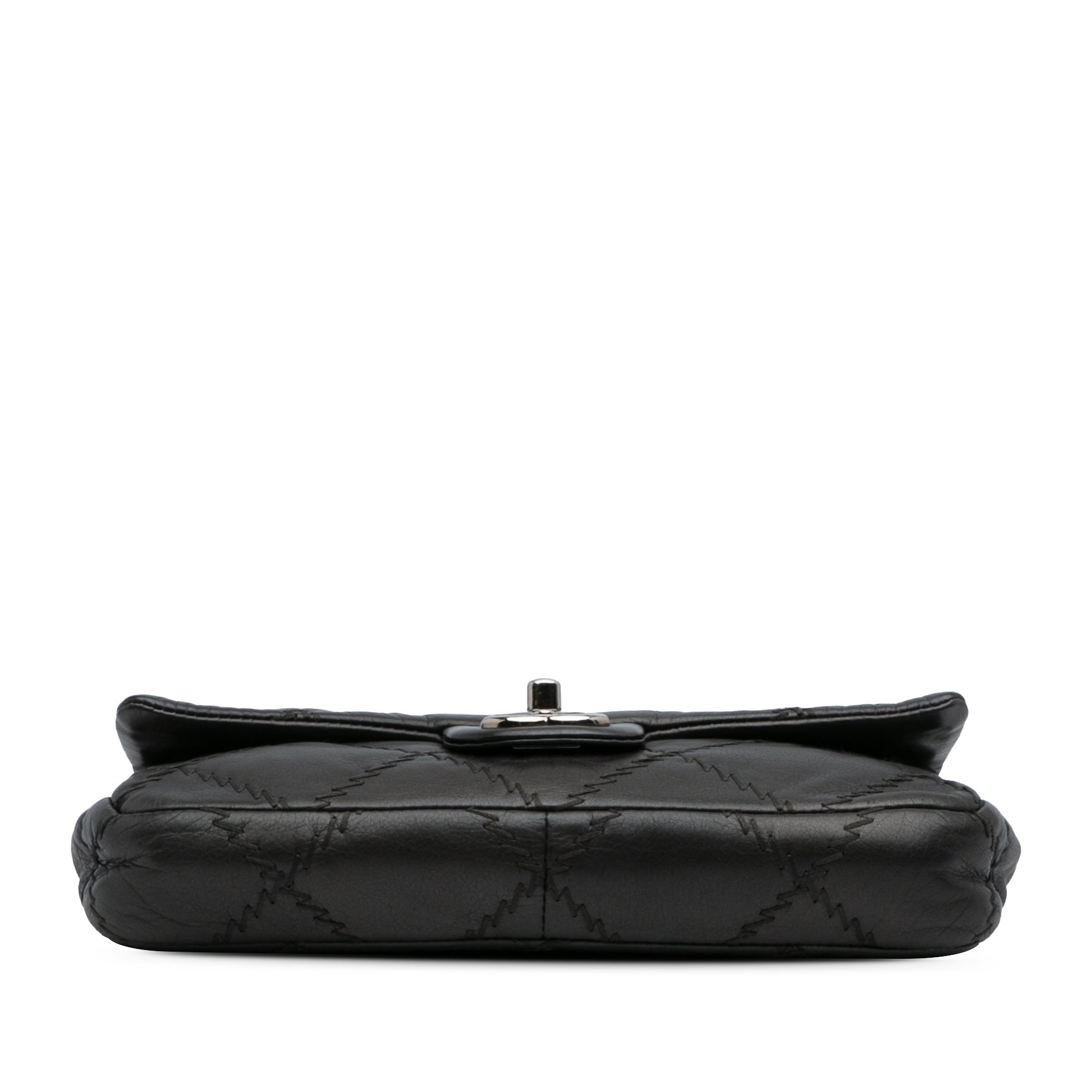 CC Quilted Calfskin Ultimate Stitch Flap