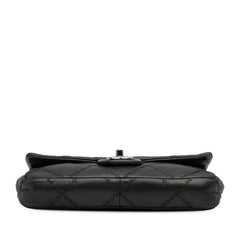 CC Quilted Calfskin Ultimate Stitch Flap