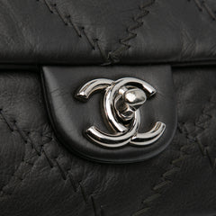 CC Quilted Calfskin Ultimate Stitch Flap