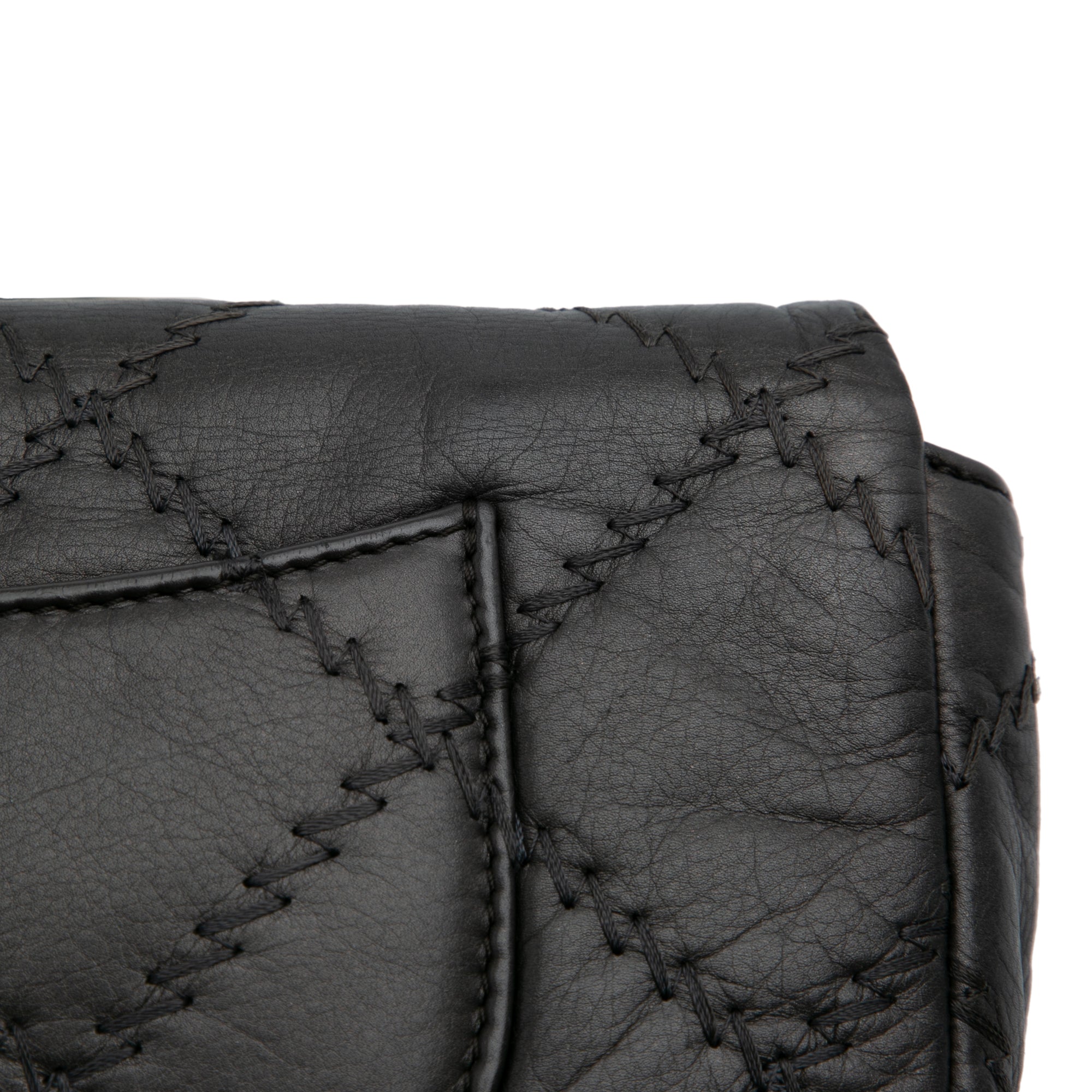 CC Quilted Calfskin Ultimate Stitch Flap