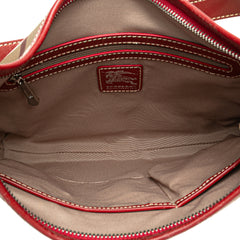 Supernova Check Coated Canvas Larkin Hobo