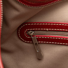 Supernova Check Coated Canvas Larkin Hobo