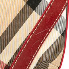 Supernova Check Coated Canvas Larkin Hobo