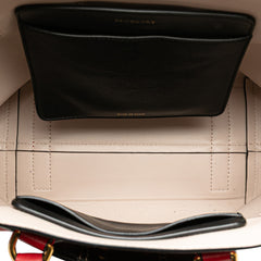 Small Grained Calfskin Belt Satchel
