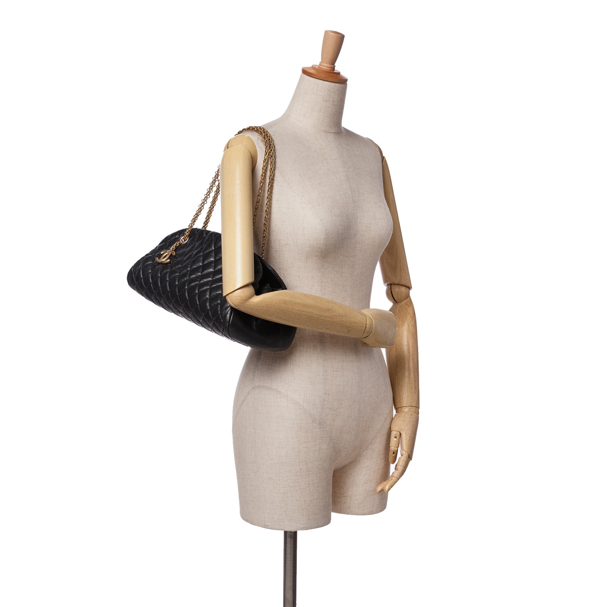 Medium Aged Calfskin Just Mademoiselle Bowling Bag