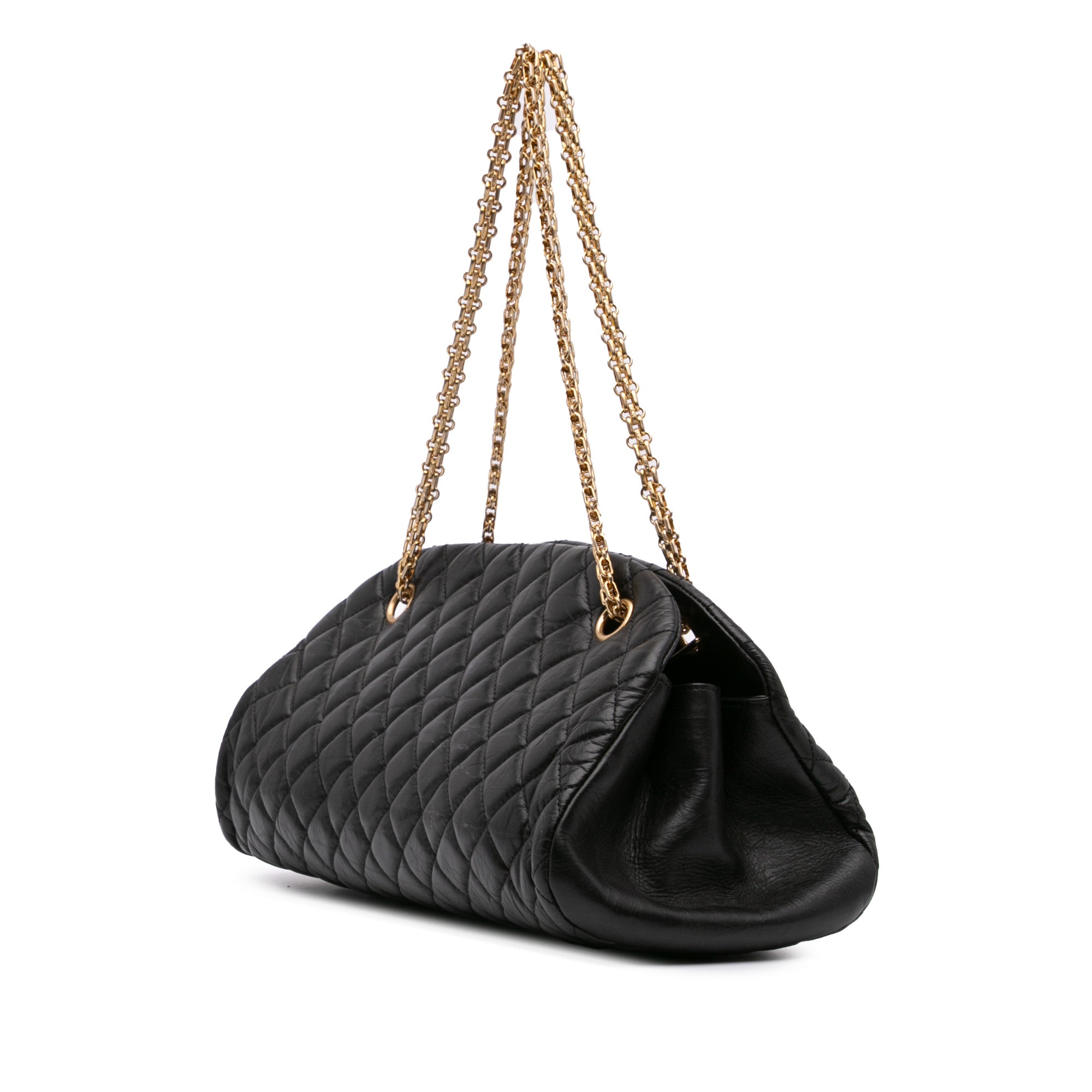 Medium Aged Calfskin Just Mademoiselle Bowling Bag