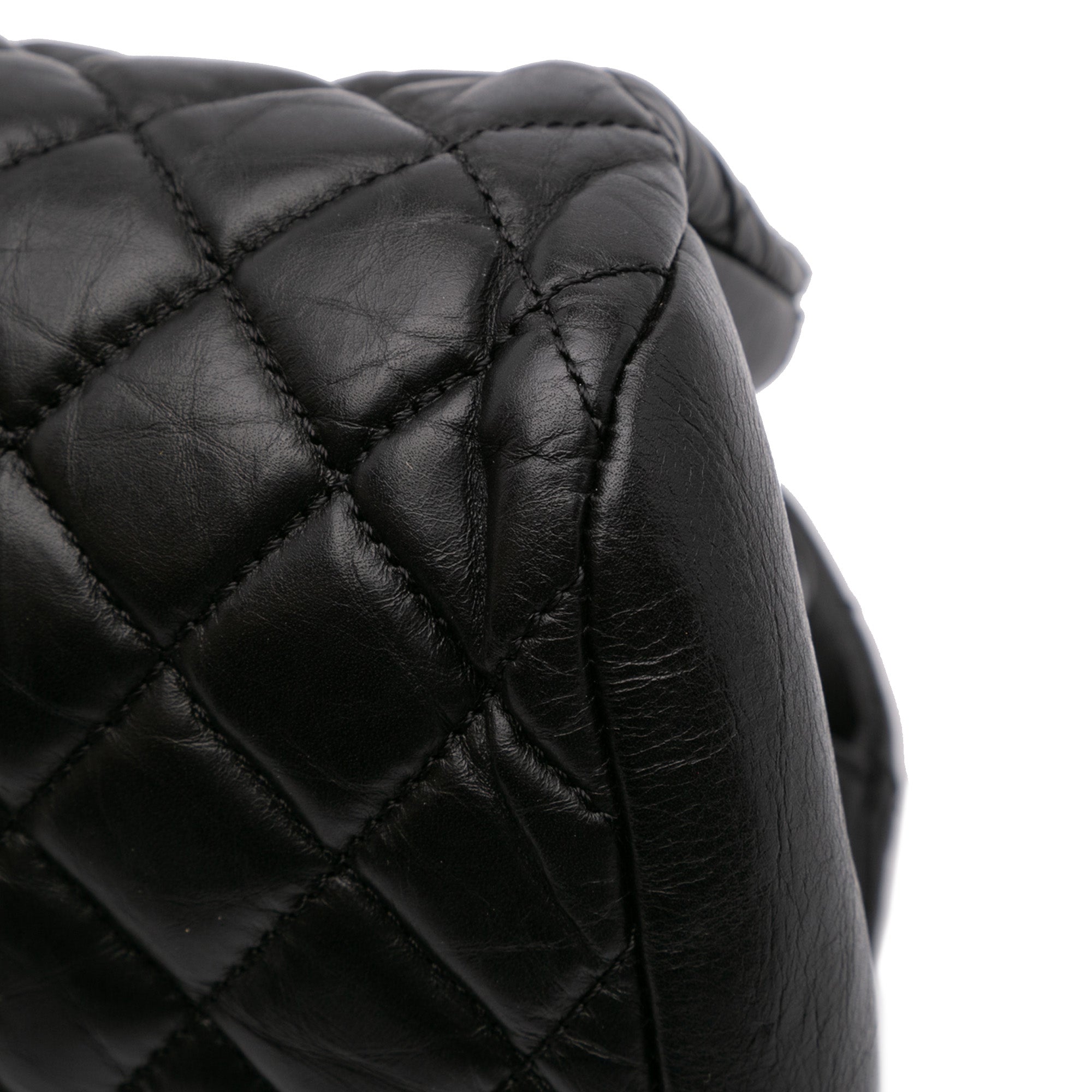 Medium Aged Calfskin Just Mademoiselle Bowling Bag