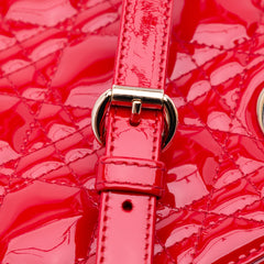Mini Patent Cannage Lady Dior