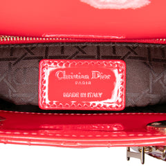 Mini Patent Cannage Lady Dior