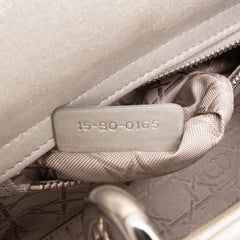 Mini Iridescent Lambskin Cannage Lady Dior