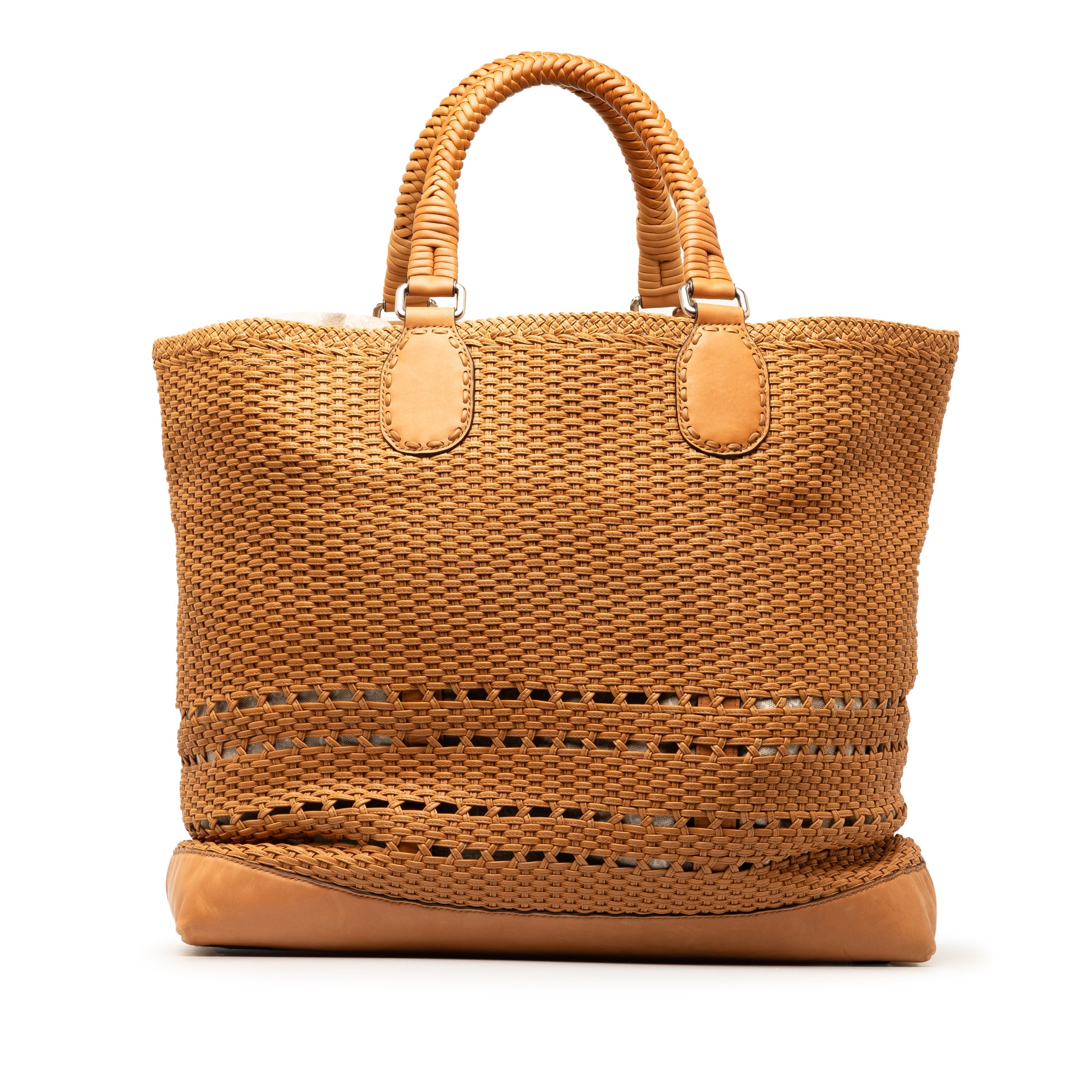 Woven Leather Tote_2