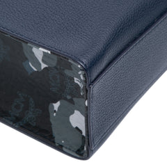 Small Grained Calfskin Camouflage Aren Tote