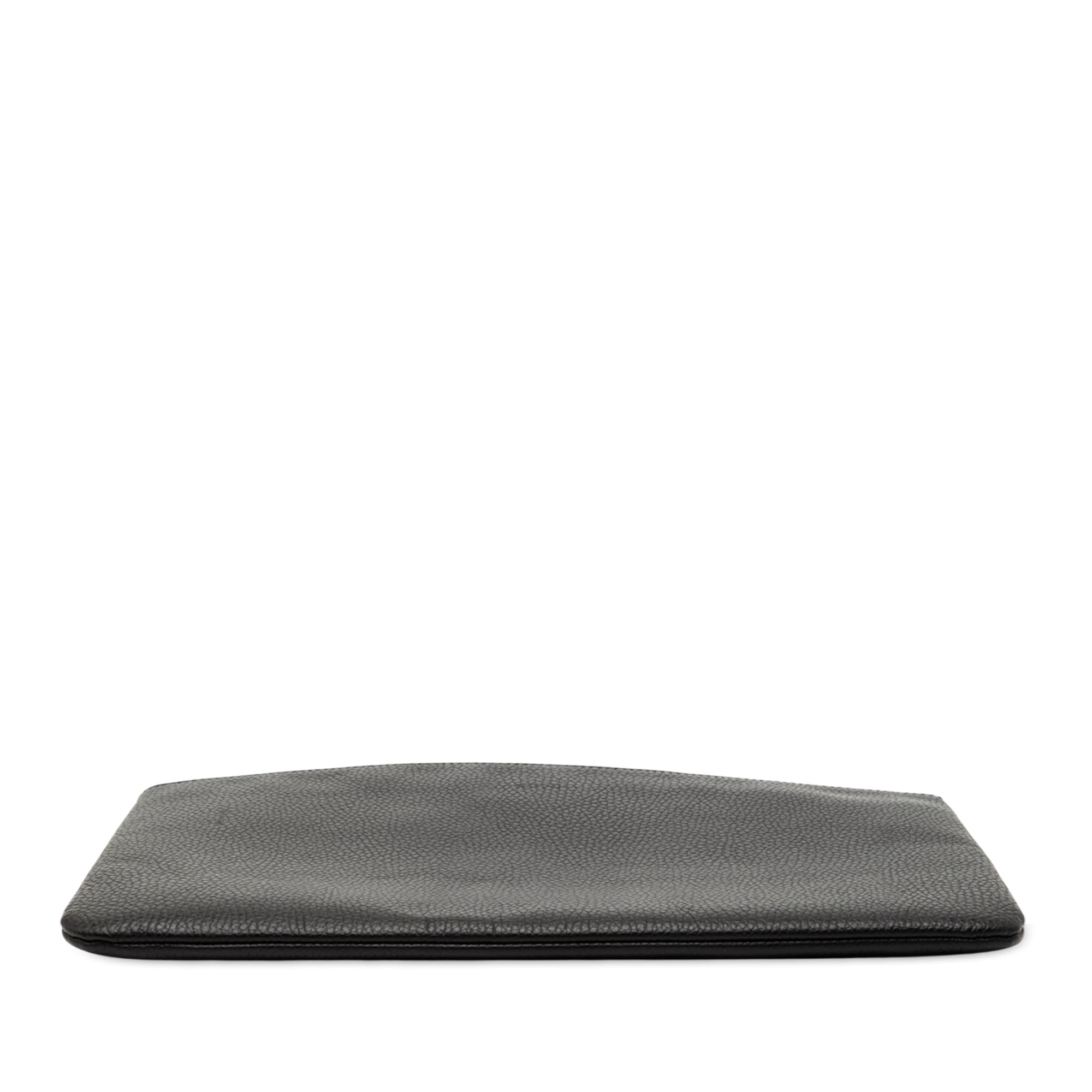 Calfskin Bamboo Tassel Clutch