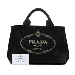 Small Canvas Canapa Logo Satchel