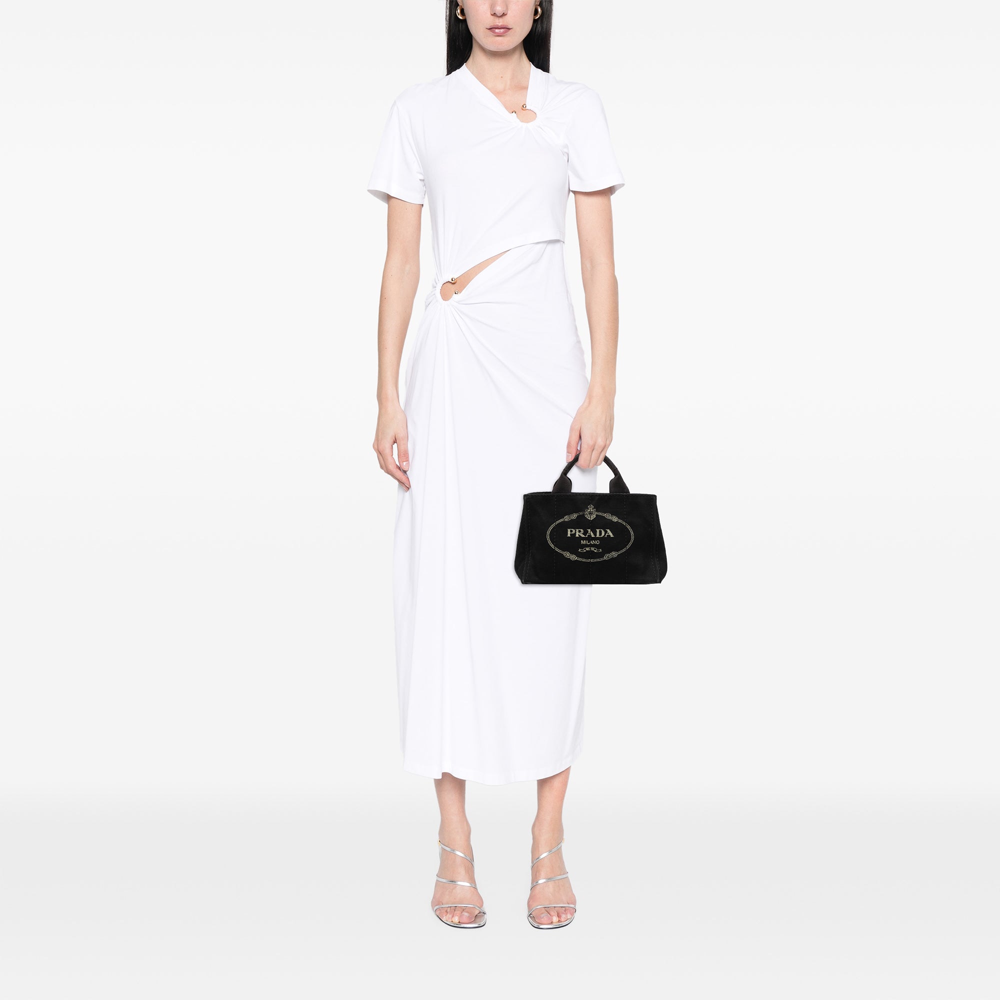 Small Canvas Canapa Logo Satchel