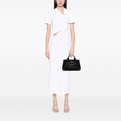 Small Canvas Canapa Logo Satchel