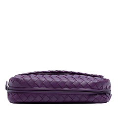 Mini Nappa Intrecciato Expandable Chain Flap Crossbody