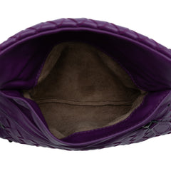 Mini Nappa Intrecciato Expandable Chain Flap Crossbody