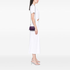 Mini Nappa Intrecciato Expandable Chain Flap Crossbody