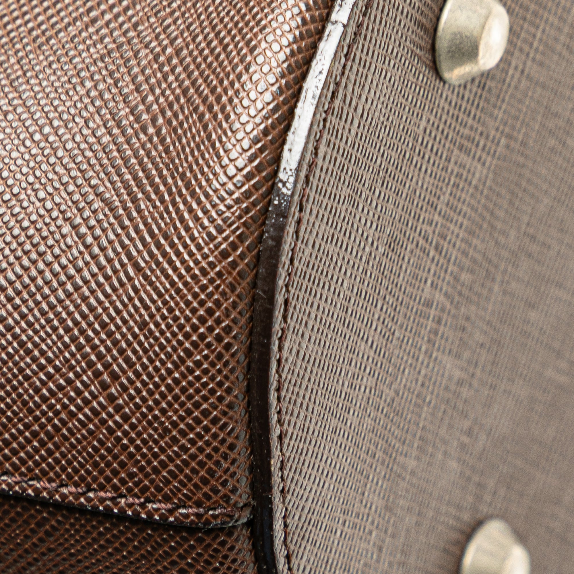 House Check Coated Canvas Bucket Tote