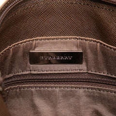 House Check Coated Canvas Bucket Tote