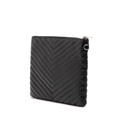 Calfskin Matelasse Monogram Document Holder
