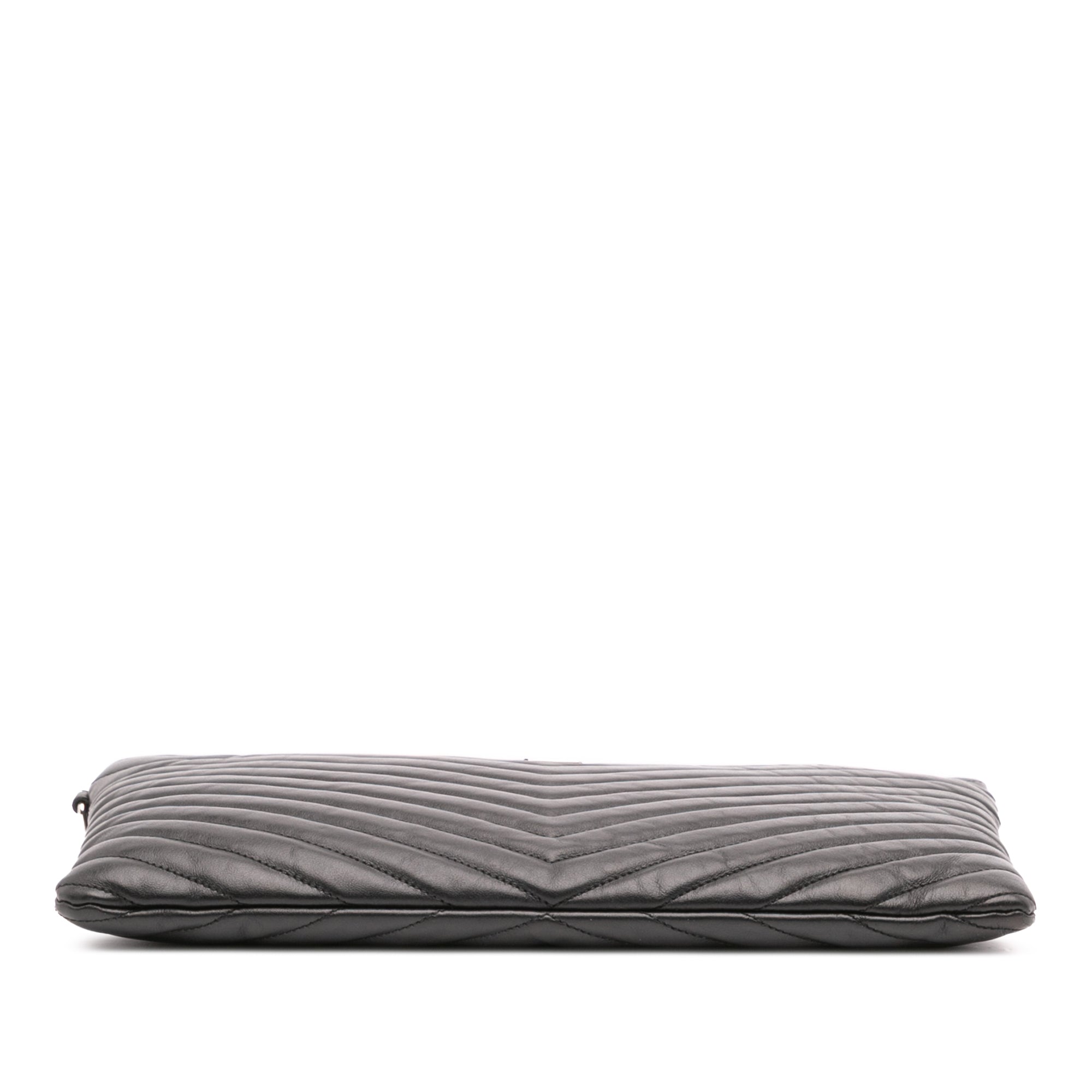 Calfskin Matelasse Monogram Document Holder