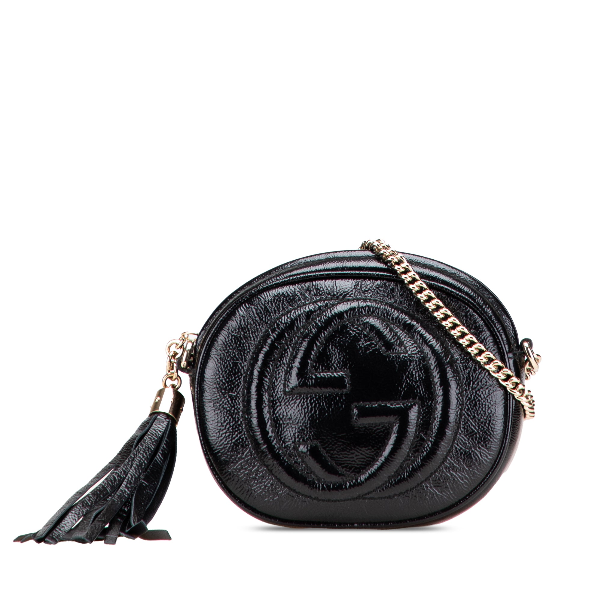 Mini Patent Soho Chain Bag