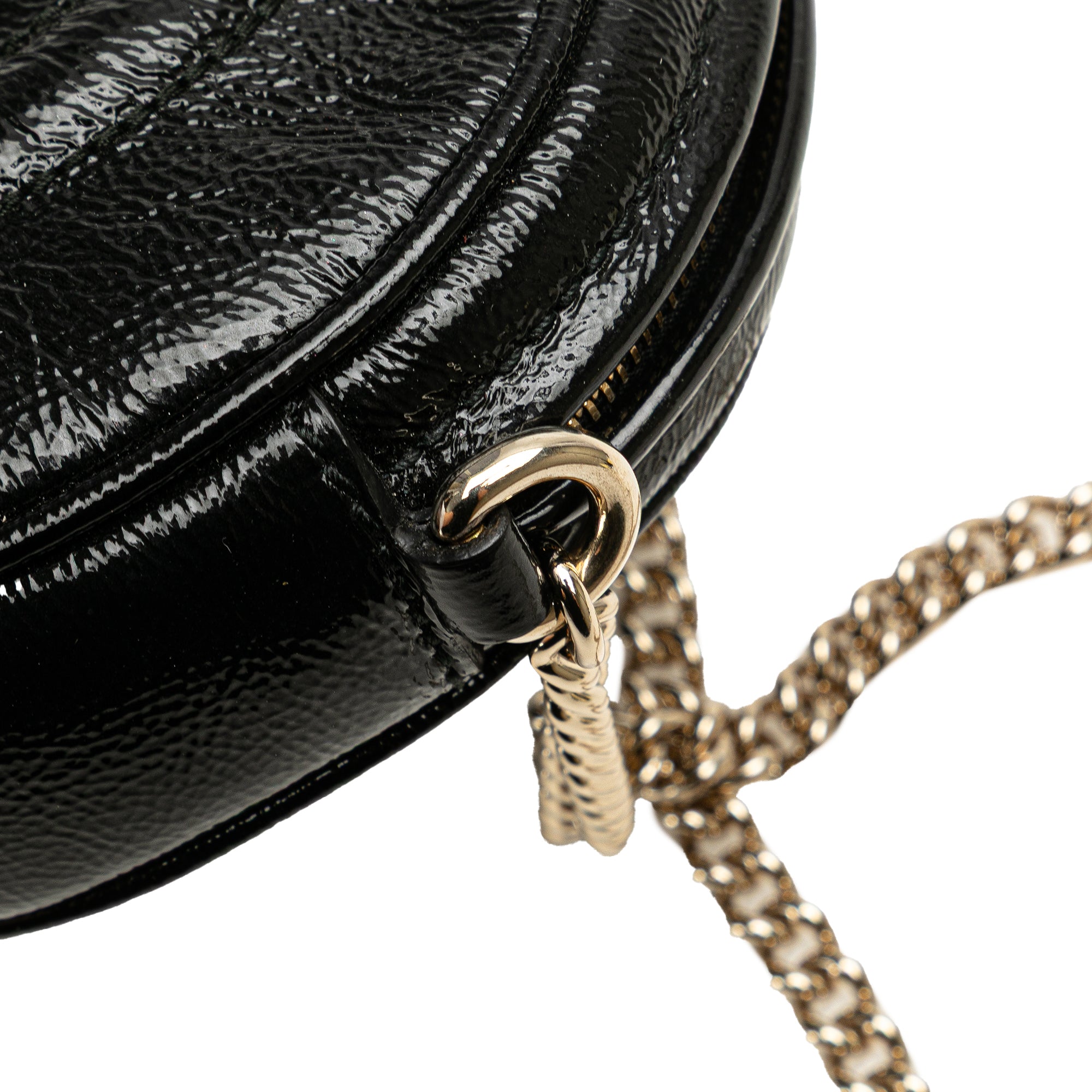 Mini Patent Soho Chain Bag
