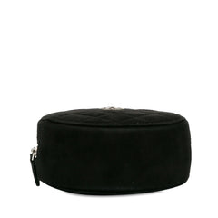 Suede Cocostellar Round Clutch on Chain_3