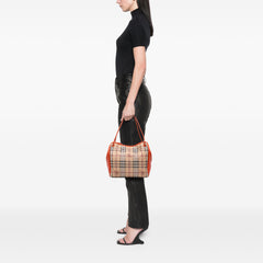 Small Haymarket Check Coated Canvas Canterbury Tote