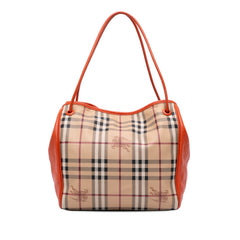 Small Haymarket Check Coated Canvas Canterbury Tote