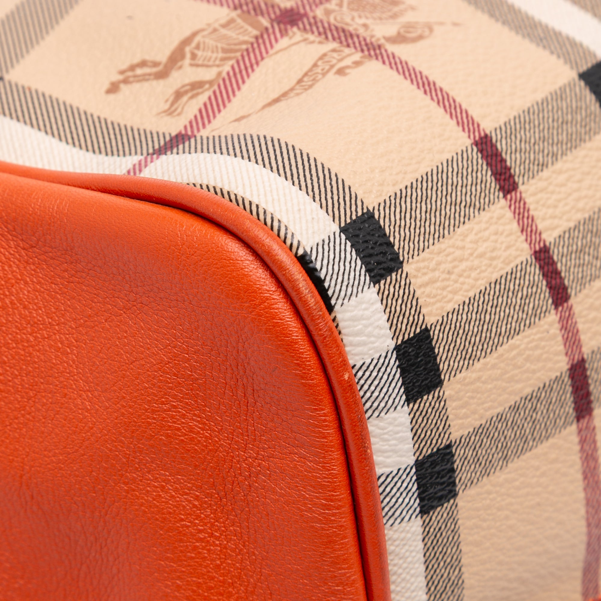 Small Haymarket Check Coated Canvas Canterbury Tote
